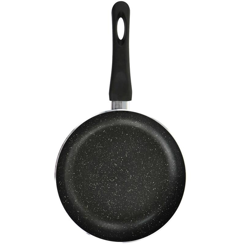 10.2 in. Nonstick Aluminum Frying Pan in Graphite Grey