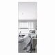 preview thumbnail 148 of 165, Modern Freestanding Full Length Rectangular Floor Mirror 64.17x21.26 - Brushed Matte Sliver