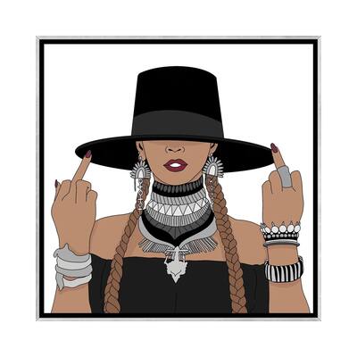 iCanvas "Beyonce Formation" by Sammy Gorin Framed