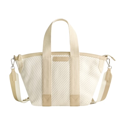 Tommy Bahama Soft Woven Zip-Top Tote