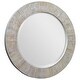 preview thumbnail 4 of 3, Uttermost 09785 Repose 36" W x 1-5/16" H Circular Framed Bathroom