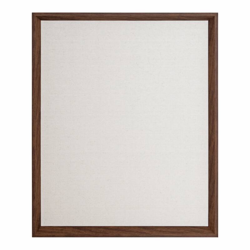 Kate and Laurel Calter Framed Linen Fabric Pinboard