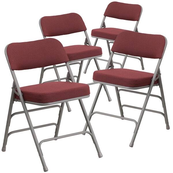 Wedding Net Cloth Padded Used Metal Frame Folding Chairs For Party