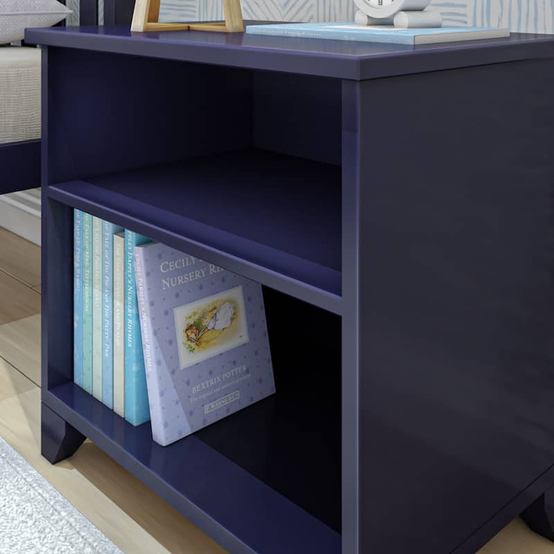 Max and Lily Nightstand with Shelf