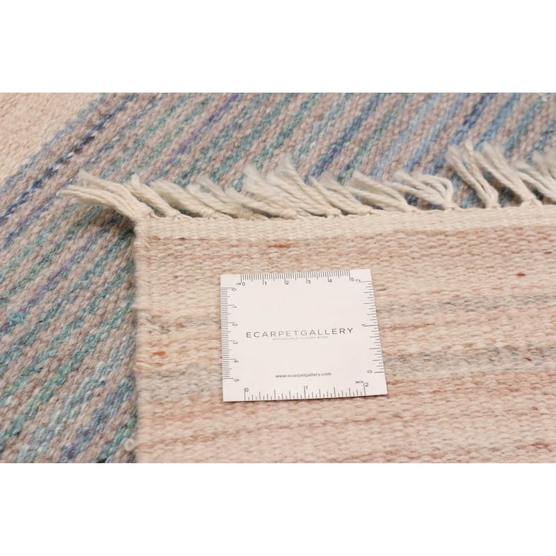 Boho Grey Kilim 4'11" x 8'2" - 4'11 x 8'2