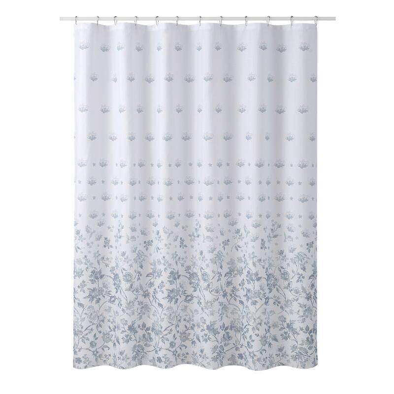 Jessica Simpson 13-Piece Shower Curtain and Hooks Set