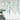 Green Eucalyptus Shower Curtain, 72"x72", Spring Watercolor with Hooks