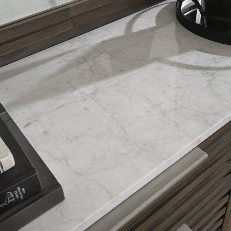 Signature Design by Ashley Arkenton Brown/White Dresser