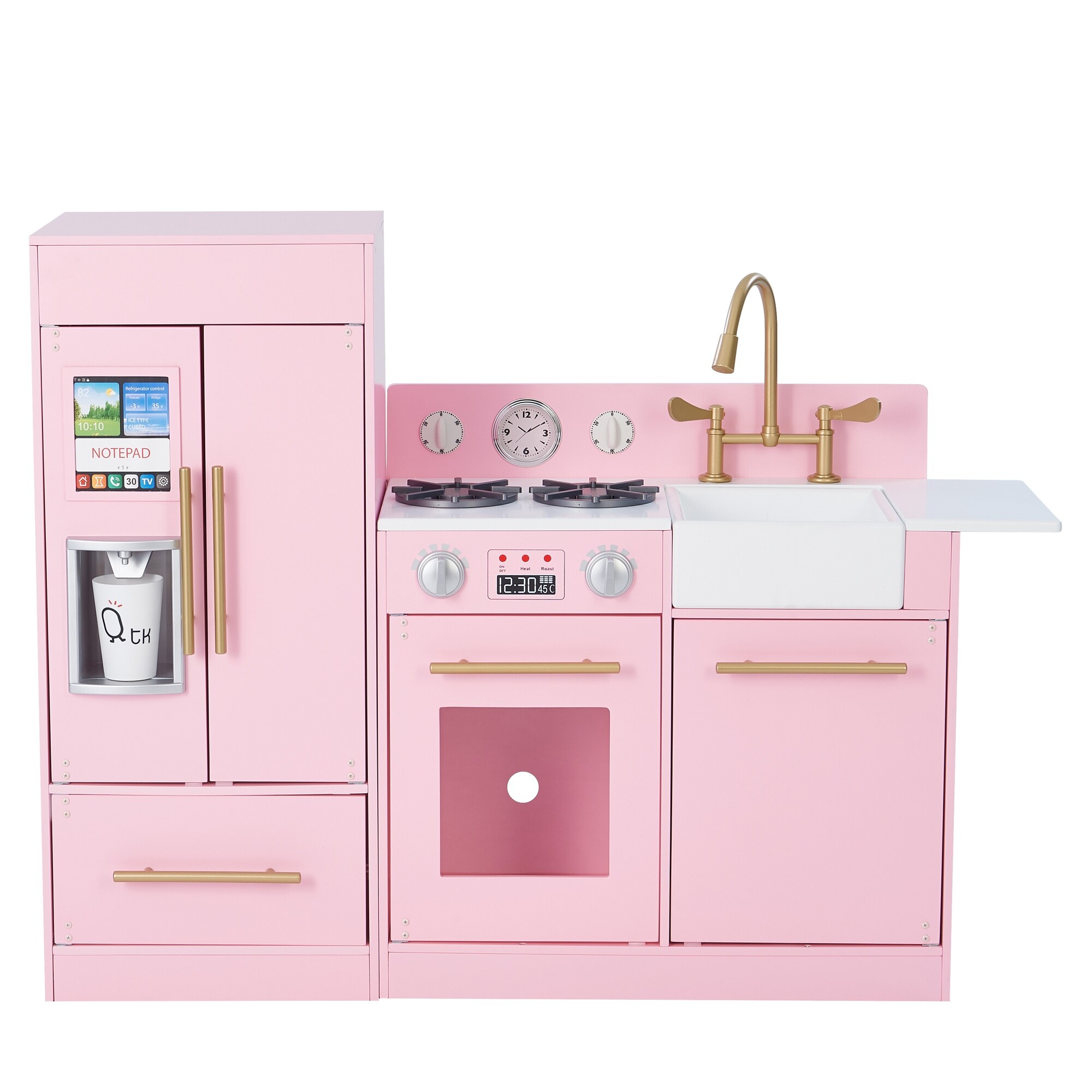 teamson pink play kitchen