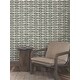 preview thumbnail 2 of 5, York Wallcoverings Modernist Motif Carbon Black Wallpaper