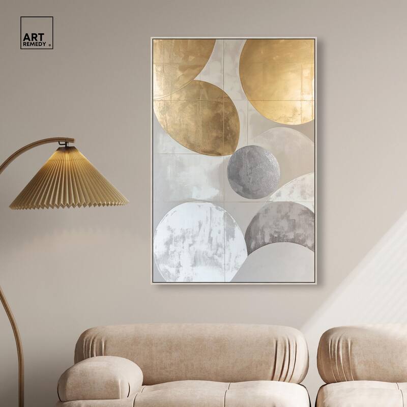 Golden Sequence II Canvas by Art Remedy