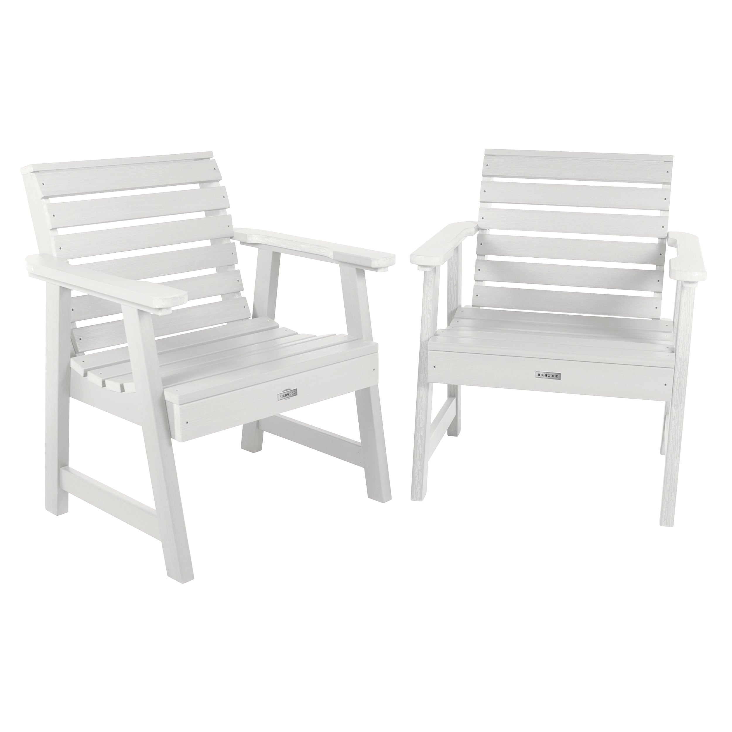 HIGHWOOD Weatherly Garden Chairs Set of Two