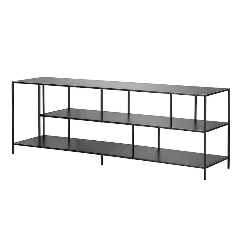 Winthrop Rectangular TV Stand with Metal Shelves for TV's up to 60"
