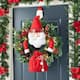 Option LED Balls Wreath with Santa