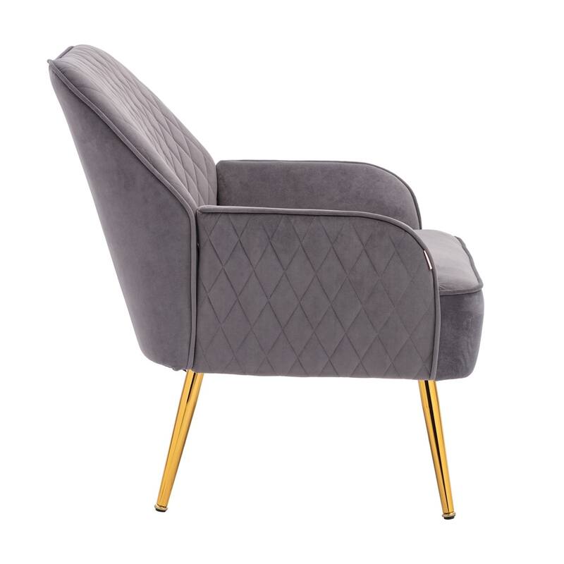 Moda Furnishings Deangelo Mid-century Accent Chair
