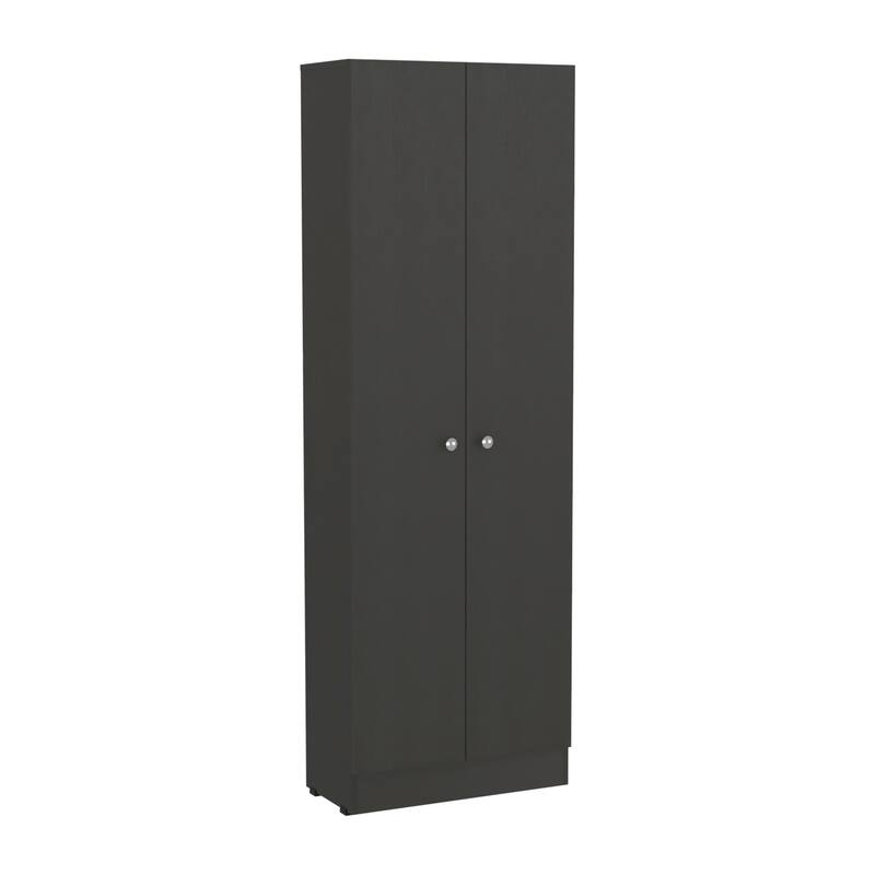 Storage Cabinet Pipestone Double Door And Pearl Finish