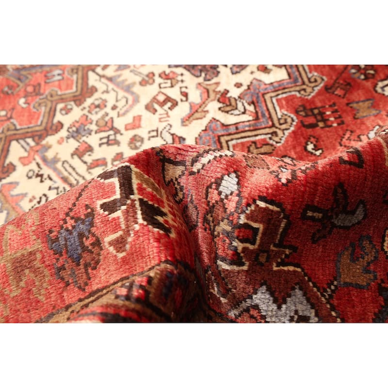 ECARPETGALLERY Hand-knotted Sarabi Dark Copper Wool Rug - 7'2 x 9'4