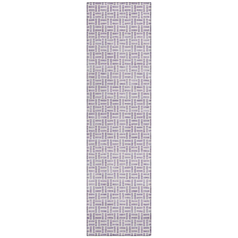 Machine Washable Indoor/ Outdoor Chantille Contemporary Casual Rug