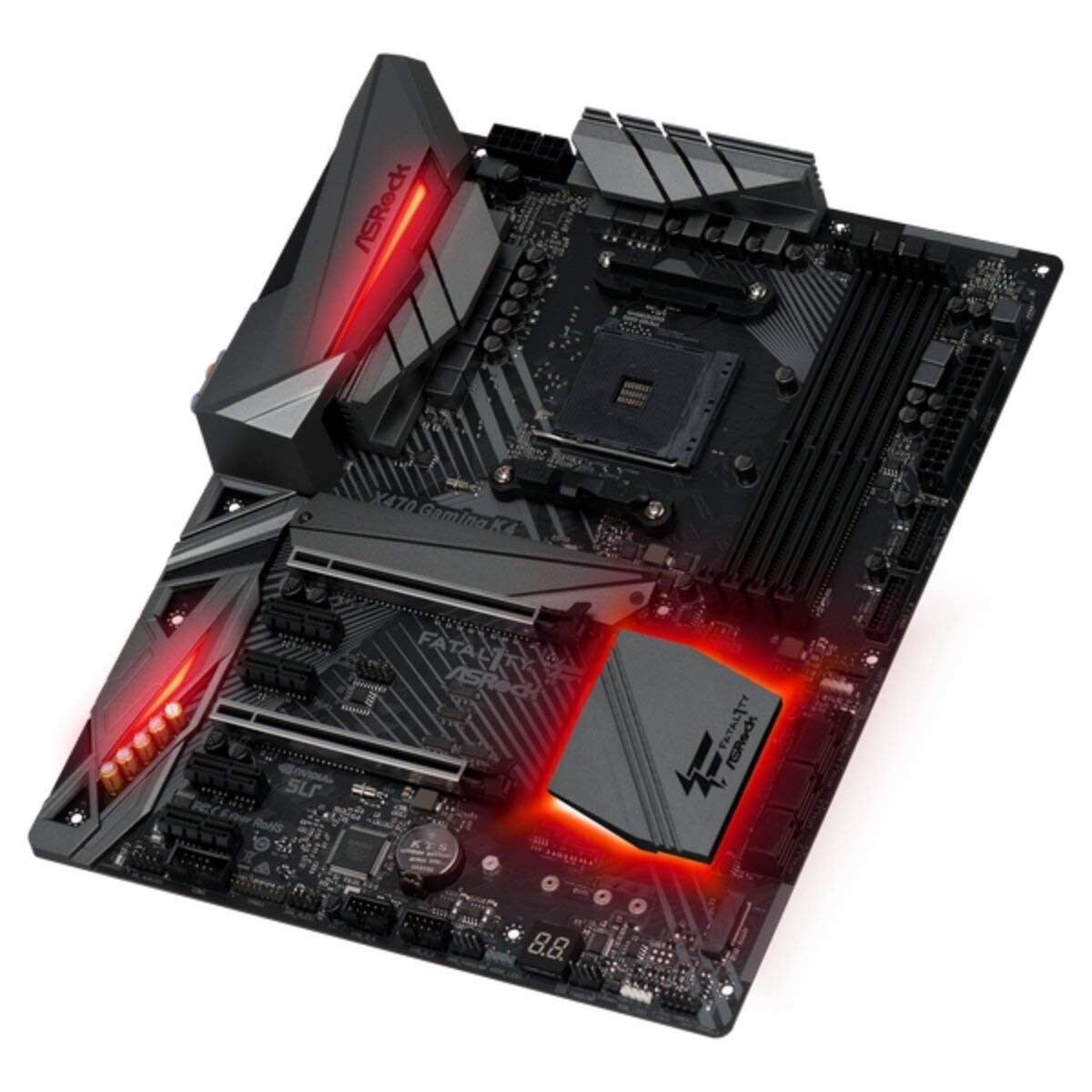 Asrock Fatal1ty X470 Gaming K4 Am4 Amd Promontory X470 Sata 6gb S Usb 3 1 Hdmi Atx Amd Motherboard