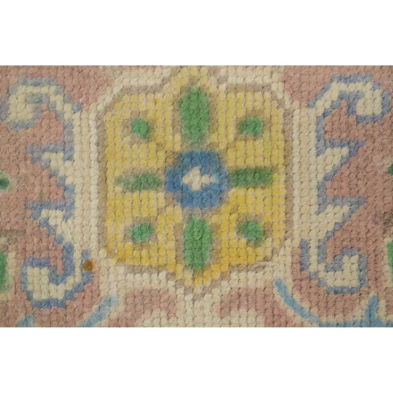 Hand Knotted Oriental 100% Wool Carpet Traditional Medallion Navy Blue & Blues Tabriz Area Rug - 11' 3'' X 7' 10''