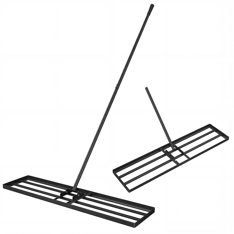 Costway Lawn Leveling Rake 42" x 10" Heavy Duty Level Lawn Tool for - See Details