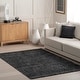 preview thumbnail 10 of 16, Nuloom Marlene Classic PET Yarn Area Rug 5' x 8' - Dark Grey