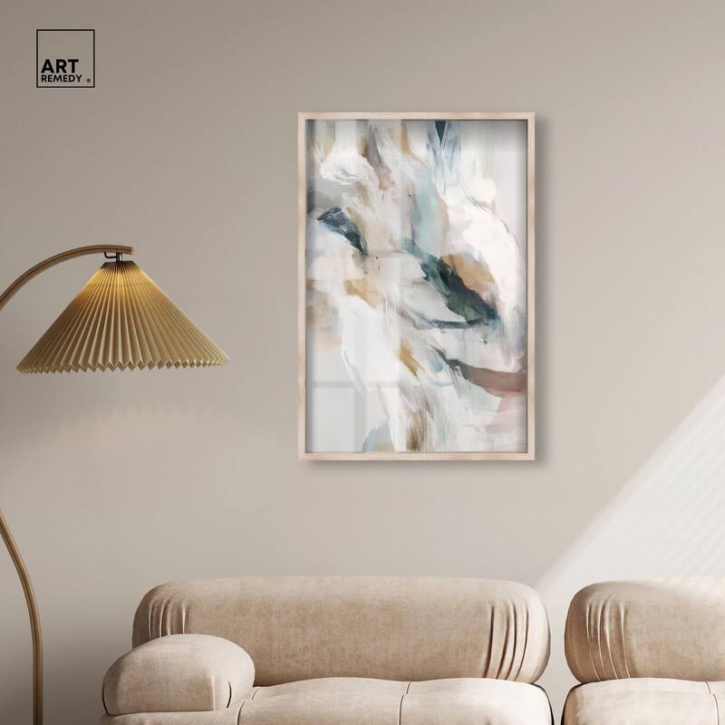 Whispering Colors II Shadowbox by Art Remedy