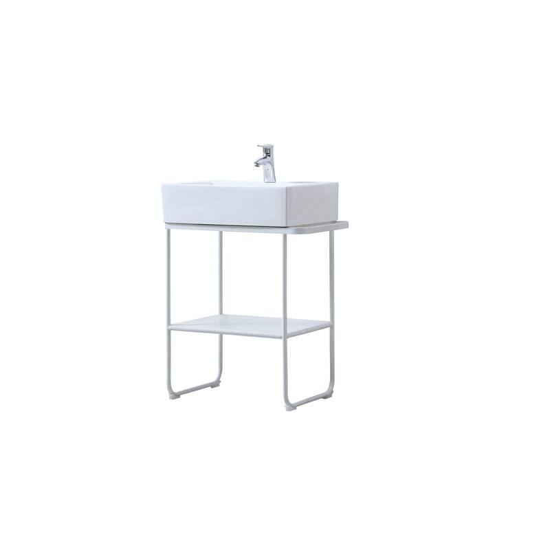 25" Modern Farmhouse Single Bathroom Vanity Sink