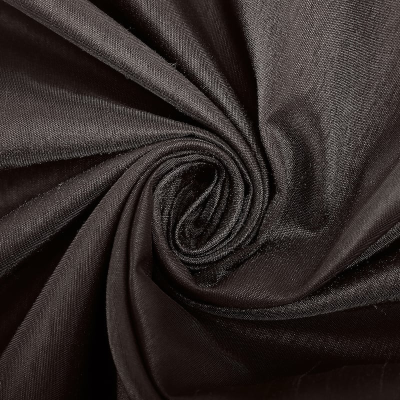 Sun Zero Evelina Faux Dupioni Silk Thermal Extreme Total Blackout Back Tab Curtain Panel, Single Panel