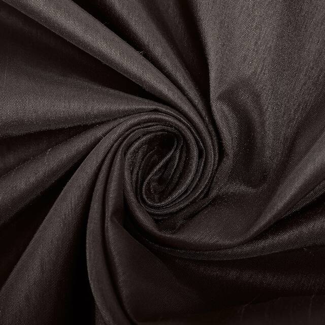 Sun Zero Evelina Faux Dupioni Silk Blackout Curtain Panel, Single Panel