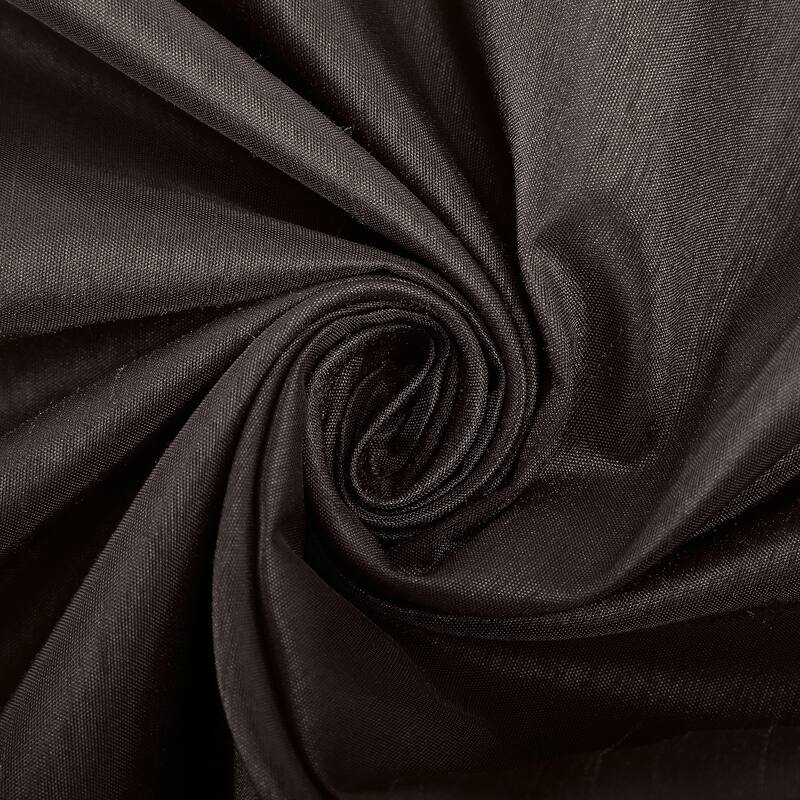 Sun Zero Evelina Faux Dupioni Silk Blackout Curtain Panel, Single Panel