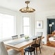 preview thumbnail 4 of 12, 27" Modern Gold ABS 3-blade Fandelier Bladeless Ceiling Fan with Light and Remote