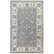 preview thumbnail 7 of 5, Alora Decor Liberty Traditional Hand-Tufted Bordered Grey/Tan Area Rug 10' x 14' - Gray