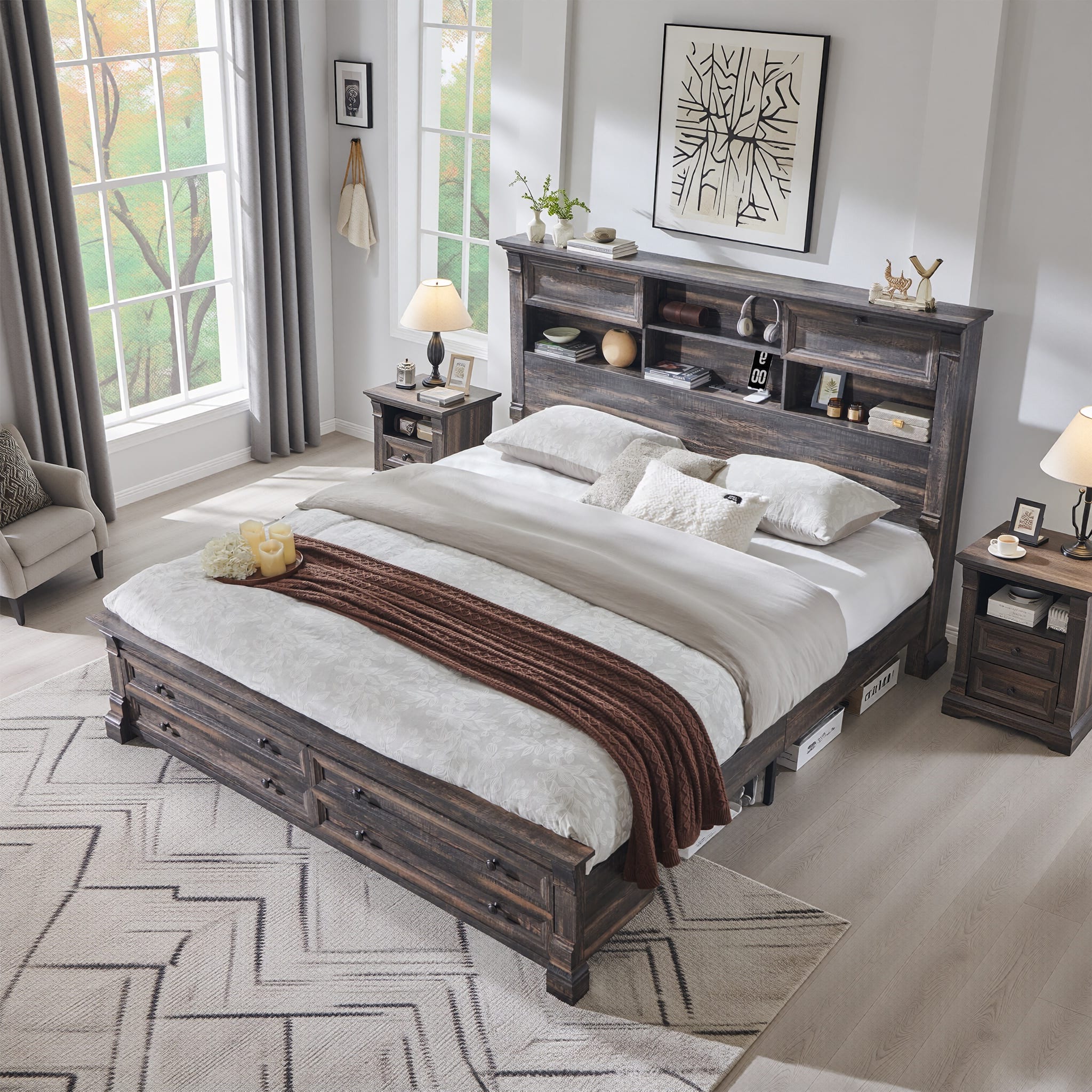 Option Dark Rustic Oak