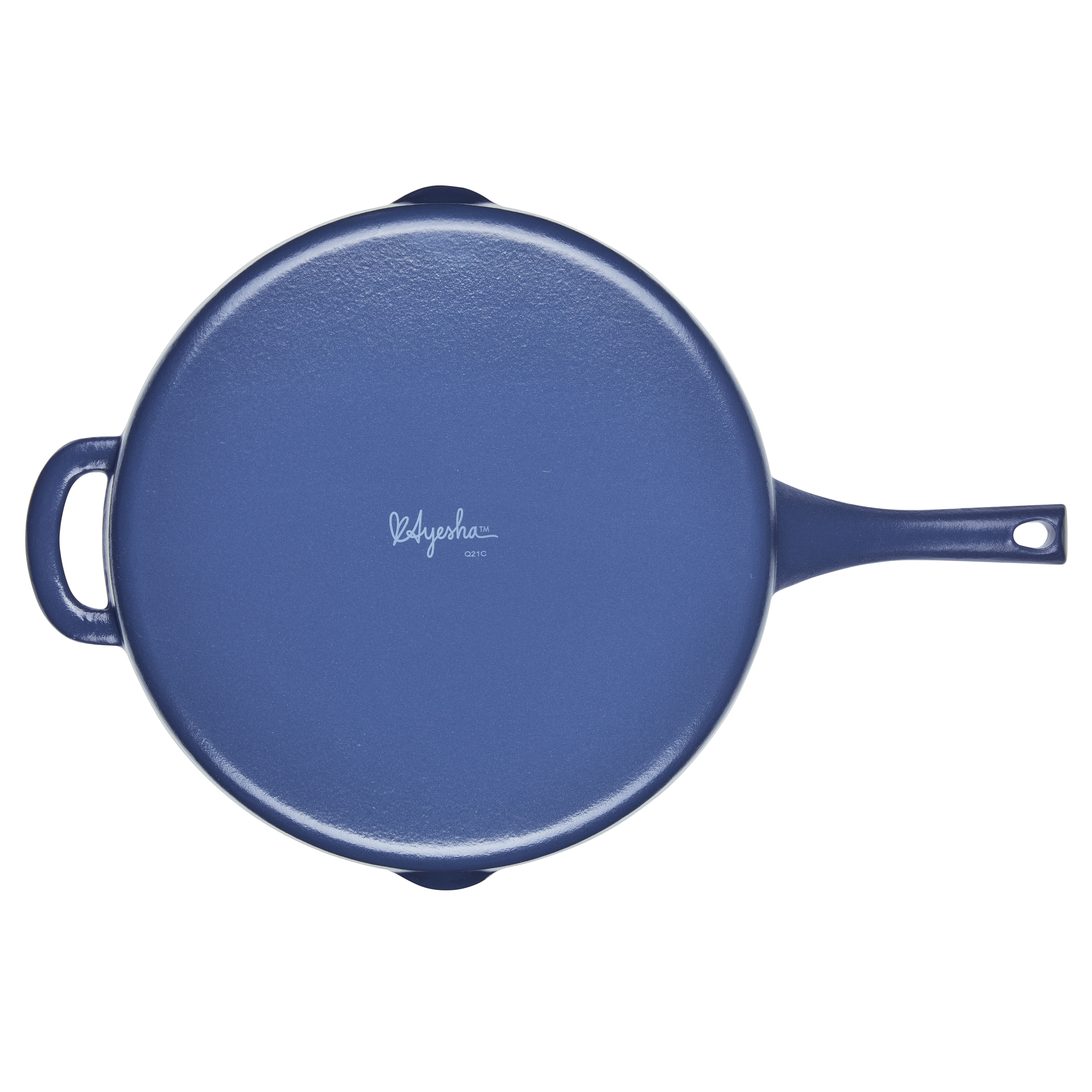 https://ak1.ostkcdn.com/images/products/is/images/direct/4db847c0b403fde6ce4a4e193a5c76c19aece545/Ayesha-Curry-Enameled-Cast-Iron-Induction-Skillet-with-Helper-Handle-and-Pour-Spouts%2C-12-Inch%2C-Anchor-Blue.jpg