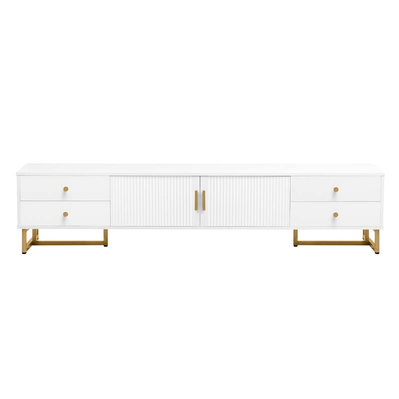 Entertainment Center TV Media Console Table