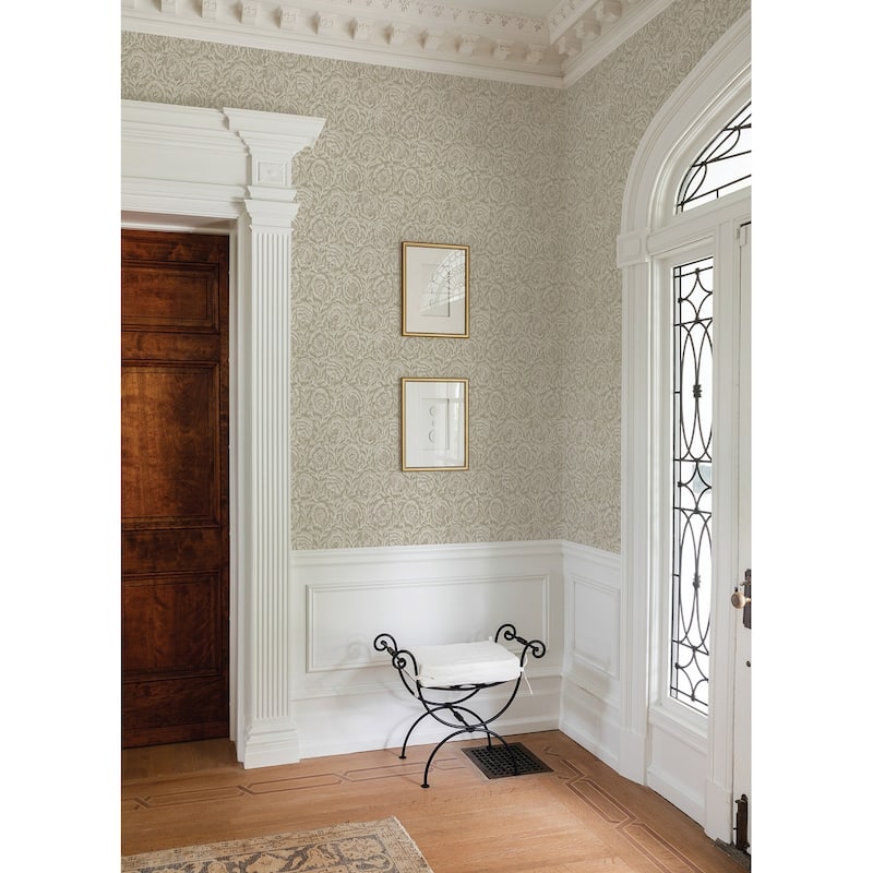 NuWallpaper Nabela Noor Home Aliviya Pistachio Peel and Stick Wallpaper