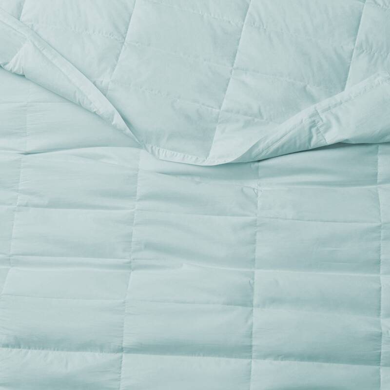 Lightweight Cooling Lyocell White Down Comforter, Tencel Oversized Blanket for Summer