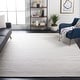 preview thumbnail 3 of 53, SAFAVIEH Handmade Marbella Asya Diamond Wool Rug 11' x 15' - Silver/Ivory - Rectangle