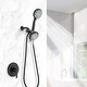 preview thumbnail 2 of 17, YASINU 7 Function Dual 2 in 1 Shower Handheld Showerhead & Rain Shower Combo