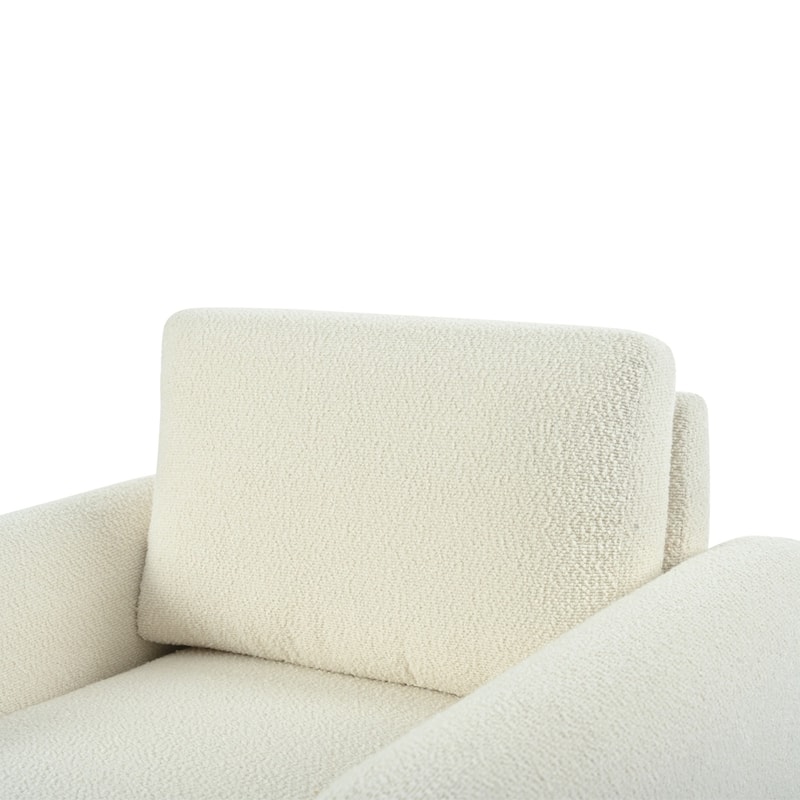 Modern Bouclé Upholstered Accent Chair