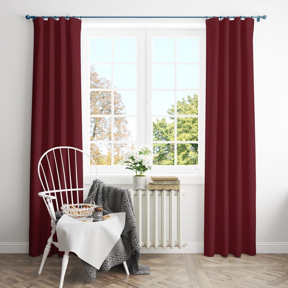 Deconovo Thermal Insulated Blackout 84-inch Curtain (2 Panel) - 52 x 84