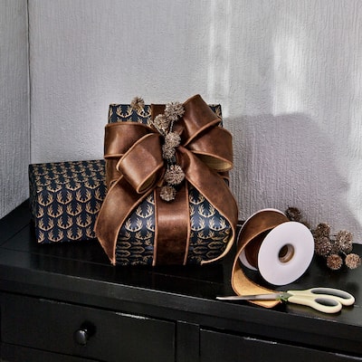 2.5"X5Y Leather Jute Ribbion
