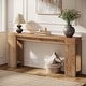 preview thumbnail 3 of 38, Farmhouse Wood 70.9 Inches Extra Long Console Table for Living Room, Hallway