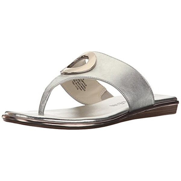 anne klein thong sandals