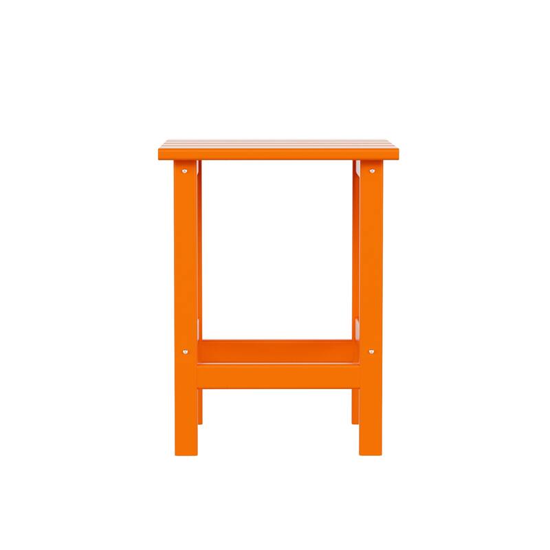 Laguna HDPE Eco-Friendly Outdoor Square Patio Side Table