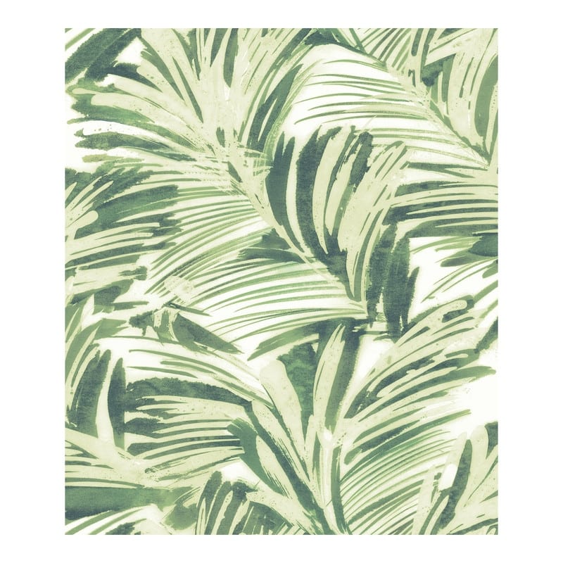 Chesapeake Chaparral Green Fronds Wallpaper - 20.5 x 396 x 0.025