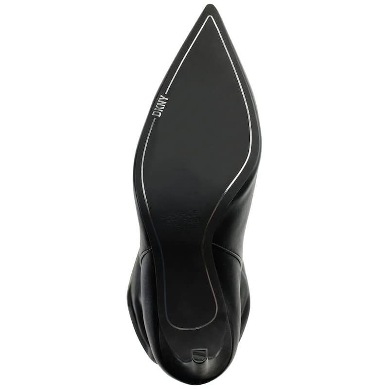 DKNY Maliza Heeled Slouchy Leather Boot