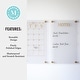 preview thumbnail 7 of 23, Martha Stewart Premium Acrylic Monthly Wall Calendar and Notes Board