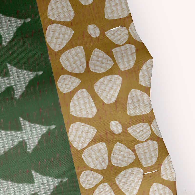 FairIsle Holiday Print Shower Curtain
